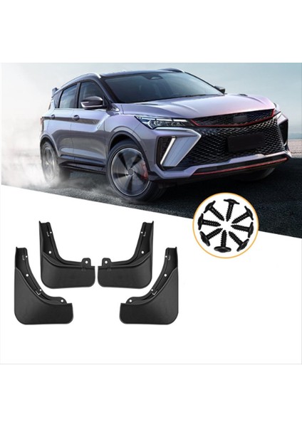 Araba Çamur Çamurlu Flaps Çamur Koruma Flep Splash Flaps Aksesuarlar Geely Coolray Cool 2022-2025 (Yurt Dışından) modelleri