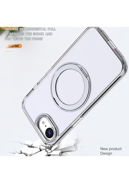 iPhone 16E Için Magsafe Yüzük Tutucu Telefon Kılıfı (Yurt Dışından) modelleri