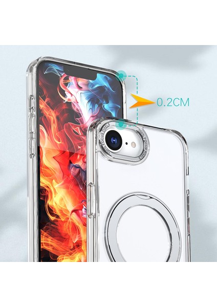 iPhone 16E Için Magsafe Yüzük Tutucu Telefon Kılıfı (Yurt Dışından) indirimleri