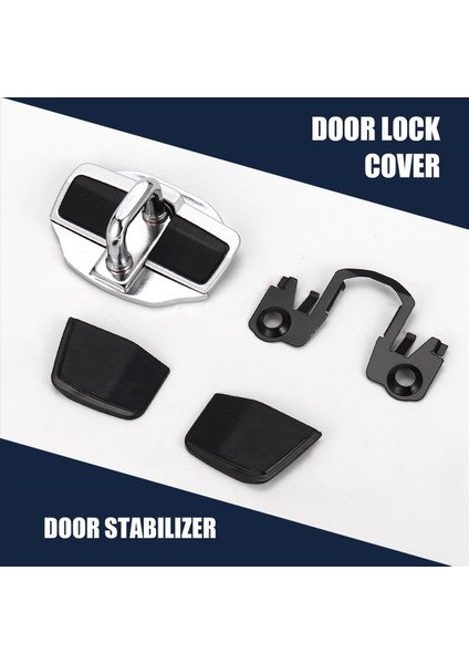 1 Set Kapı Stabilizatör Kapı Kilidi Koruyucusu Mandal Honda Accord Için Tıpa Kapakları Civic Crv Hrv (Yurt Dışından) fırsatları
