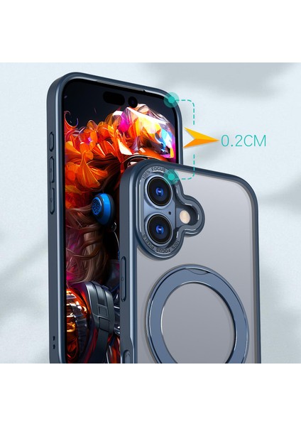 iPhone 17 Için Magsafe Yüzük Tutucu Telefon Kılıfı (Yurt Dışından) indirimleri