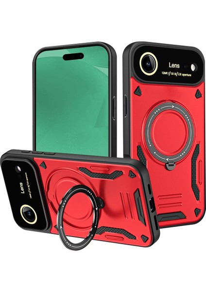 iPhone Air Için Magsafe Tutucu Telefon Kılıfı (Yurt Dışından)