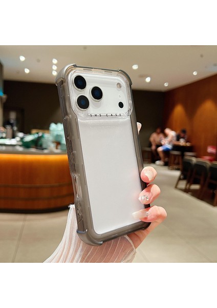 iPhone 17 Pro Için Şeffaf Mat Telefon Kılıfı (Yurt Dışından)