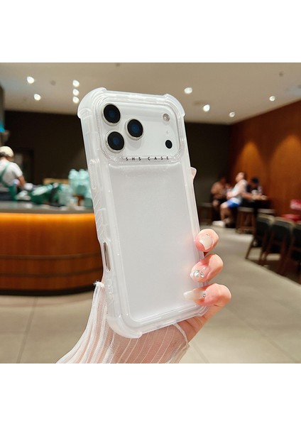 iPhone 17 Pro Için Şeffaf Mat Telefon Kılıfı (Yurt Dışından)