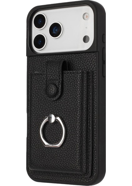 iPhone 17 Pro Için Kart Çantası Halka Tutucu Telefon Kılıfı (Yurt Dışından) fiyatları