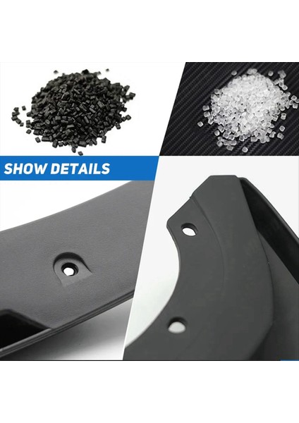 Ford Bronco Sport Için 2021 2022-2023 Araba Kalıplı Çamur Fleps Splash Gardiyanlar Çamurluklar Ön Arka Stil (Yurt Dışından) modelleri