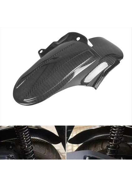 Motosiklet Arka Çamurluk Çamur Çamur Flep Splash Guard Honda FORZA350 NSS350 2020 2021 (Karbon) (Yurt Dışından) modelleri