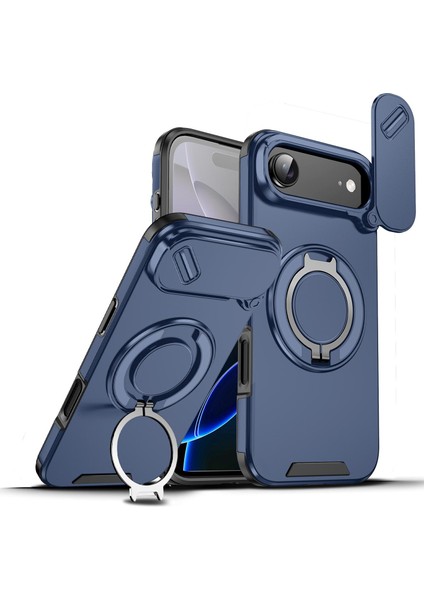iPhone Air Için Camshid Yüzük Tutucu Telefon Kılıfı (Yurt Dışından)