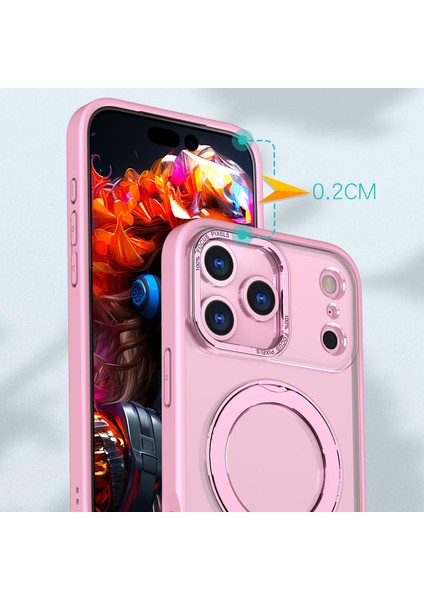 iPhone 17 Pro Max Için Magsafe Yüzük Tutucu Telefon Kılıfı (Yurt Dışından) indirimleri