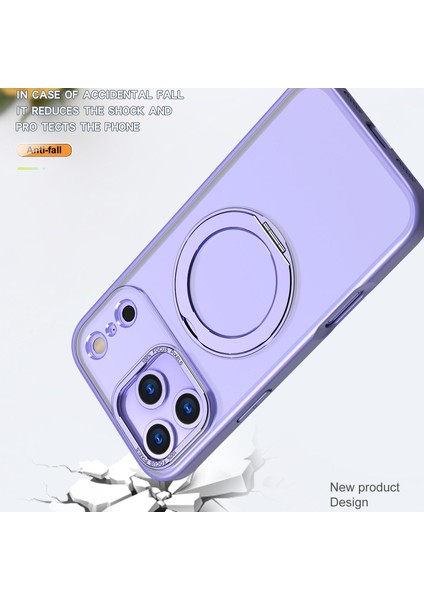 iPhone 17 Pro Için Magsafe Yüzük Tutucu Telefon Kılıfı (Yurt Dışından) modelleri