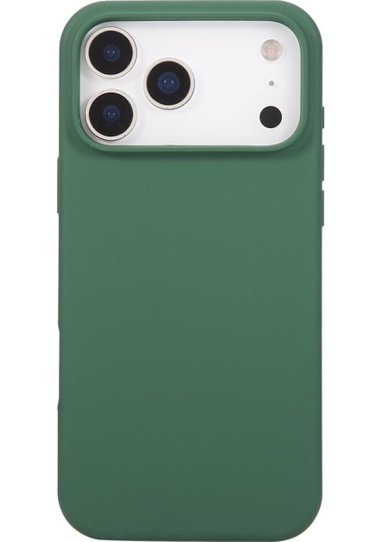 iPhone 17 Pro Için Sıvı Silikon Telefon Kılıfı (Yurt Dışından)