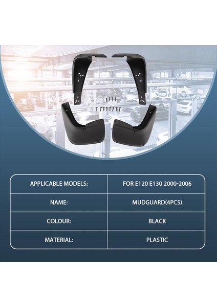 Toyota Corolla E120 E130 2000-2006 Için Araba Çamurluk Sıçrama Koruyucusu (Yurt Dışından) fırsatları