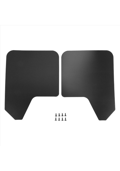 2pcs Araba Pikapı Için Evrensel Çamurluklar Suv Van Kamyon Çamur Fleps Sıçrama Korumaları Çamurluklar Perçinlerle Kirli Tuzaklar (Yurt Dışından)