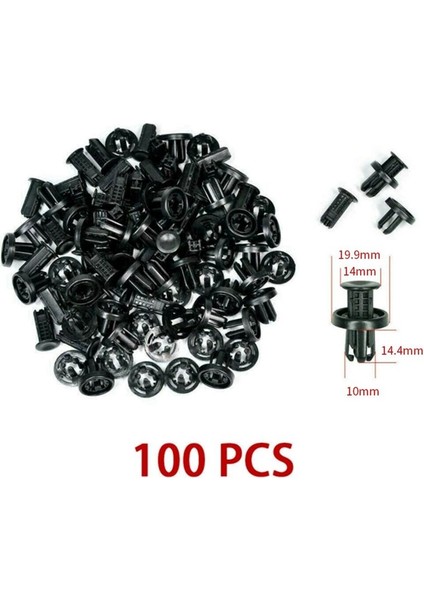 100PCS Clips 91505-TM8-003 91505TM8003 Panel Tutucu Bağlantı Eden Kiti Otomatik Plastik Klipsi (Yurt Dışından) fiyatları
