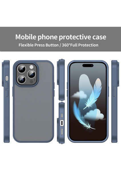 iPhone 14 Pro Için Fanying Şeffaf Buzlu Kılıf (Yurt Dışından) fiyatları