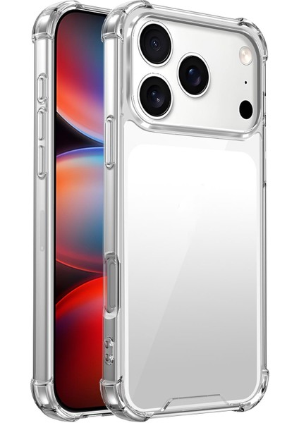 iPhone 17 Pro Için Darbeye Dayanıklı Akrilik + Tpu Telefon Kılıfı (Yurt Dışından)