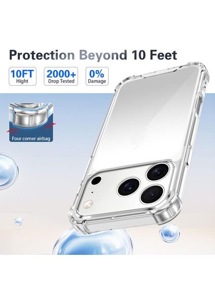 iPhone 17 Pro Için Darbeye Dayanıklı Akrilik + Tpu Telefon Kılıfı (Yurt Dışından) modelleri