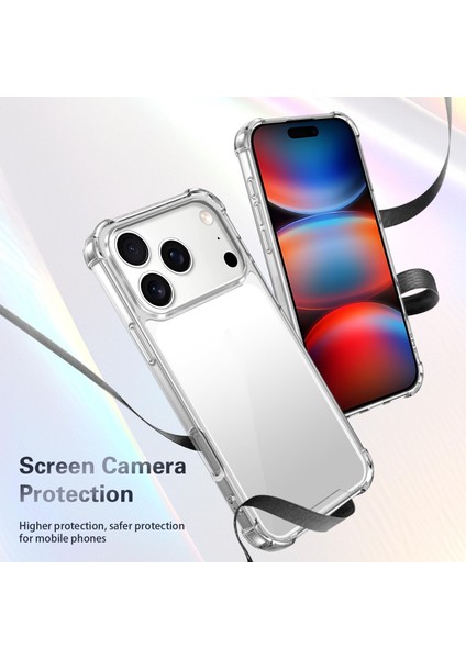 iPhone 17 Pro Için Darbeye Dayanıklı Akrilik + Tpu Telefon Kılıfı (Yurt Dışından) indirimleri
