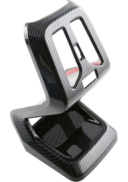 Bmw X1 U11 2023 2024 Otomobil Arka Klima Çıkış Havalandırma Kapağı Döşeme Sticker Aksesuarları - Abs Karbon Fiber (Yurt Dışından)