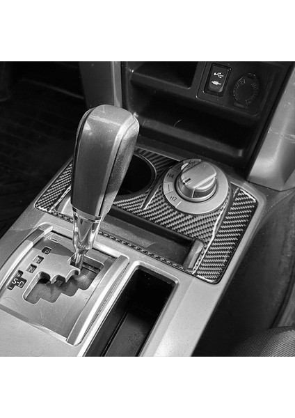 Toyota Için Karbon Fiber 4runner 2010-2020 Lhd Merkez Kontrol Kupası Tutucu Panel Kapak Iç Aksesuarlar (Yurt Dışından) fırsatları