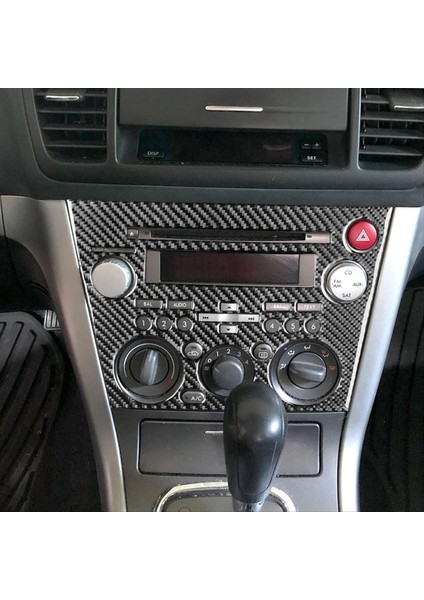 Subaru Mirası Için Karbon Fiber/outback 05-2009 Lhd Merkez Konsolu Ac Kontrol Düğmesi CD Radyo Panel Trim Kapak Aksesuarları (Yurt Dışından) fırsatları