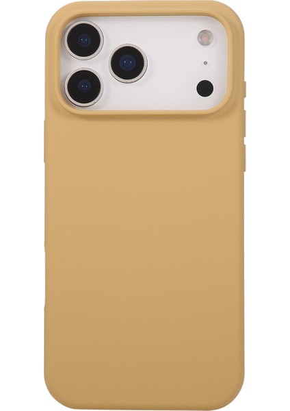 iPhone 17 Pro Max Için Sıvı Silikon Telefon Kılıfı (Yurt Dışından)