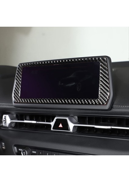 Toyota Supra gr A90 2019-2023 Yumuşak Karbon Fiber Merkez (Yurt Dışından) fırsatları