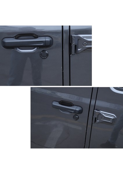 Jeep Wrangler Için Araba Kapısı Anahtar Deliği Kapak Koruma Döşemesi Jl 2018 2019 2020 2021 Jt 2020 2021 Aksesuarlar, Karbon Fiber (Yurt Dışından) fiyatları