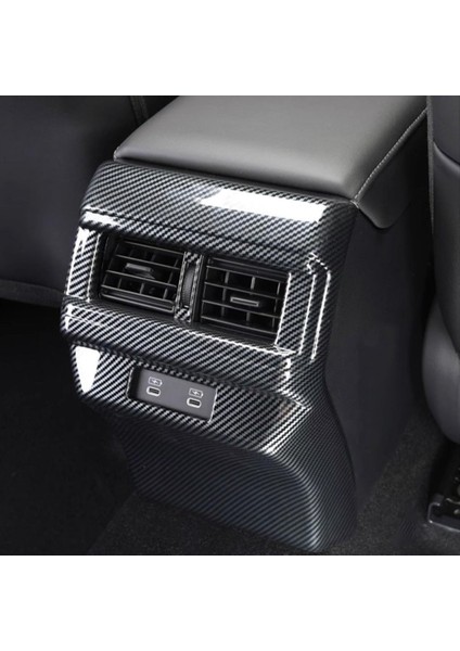 Honda Accord Için 2023 2024 11. Araba Arka Klima Çıkış Kapağı Kaplama Döşeme Iç Aksesuar (Abs Karbon Fiber) (Yurt Dışından) fırsatları