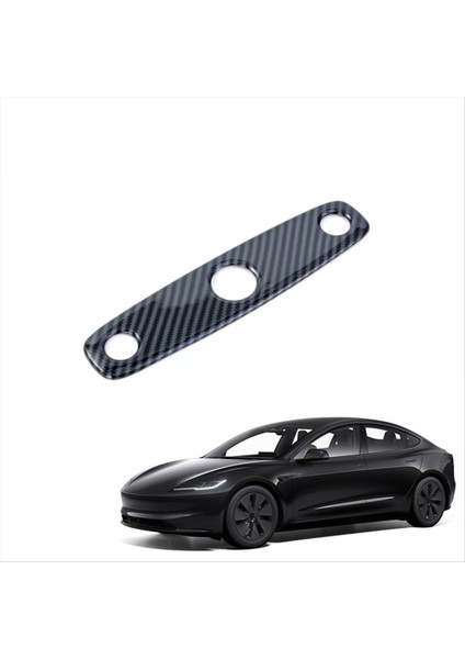 Tesla Model 3 Highland 2024 Abs Karbon Fiber Için Ön Üst Okuma Işık Kapağı Döşeme Iç Aksesuarları (Yurt Dışından) indirimleri
