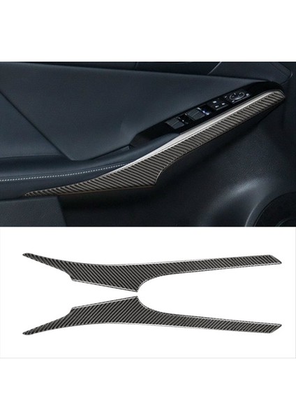 Lexus Için IS250 IS200T IS300 IS350 2013-2019 Karbon Fiber Araba Kapısı Koltuk Paneli Kapak Çıkartma Trim Aksesuarları (Yurt Dışından) modelleri