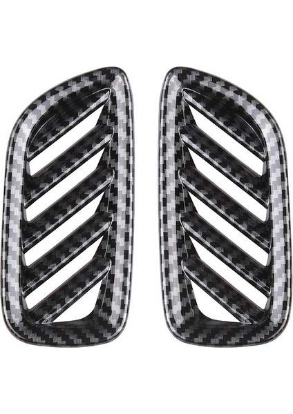 Hyundai Palisade Için 2023 Araba Stil Karbon Fiber Araba Gösterge Tablosu Hava Çıkış Havalandırma Döşeme Kapağı Sticker Dekorasyon Çerçevesi (Yurt Dışından)