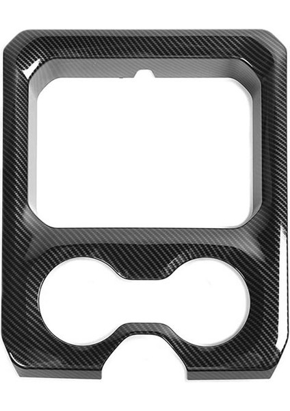 Orta Konsol Ön Kolçak Kupa Tutucu Panel 2019-2022 Için Dodge Ram 1500 2500 3500, Abs Karbon Fiber (Yurt Dışından)