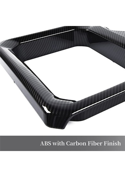 Orta Konsol Ön Kolçak Kupa Tutucu Panel 2019-2022 Için Dodge Ram 1500 2500 3500, Abs Karbon Fiber (Yurt Dışından) fırsatları