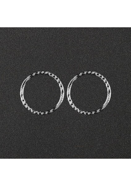 Acura Tsx 2009-2014 Karbon Fiber Merkezi Konsol Gösterge Tablosu Yan Hava Çıkış Halkası Trim Iç Aksesuarlar (Yurt Dışından) indirimleri