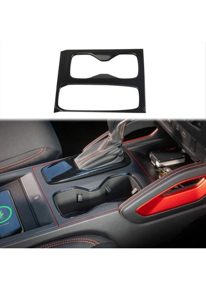 Nissan Frontier Için 2022-2024 Merkez Konsol Dişli Vites Kupası Tutucu Panel Kapak Döşeme Aksesuarları, Abs Karbon Fiber (Yurt Dışından) indirimleri
