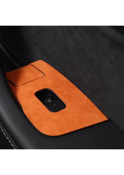 Tesla Model 3 Için Model Y 2019-2023 Araba Penceresi Kaldırıcı Anahtarı Kontrol Paneli Dekor Dekor Sticker Iç Lhd Portakal (Yurt Dışından) fiyatları