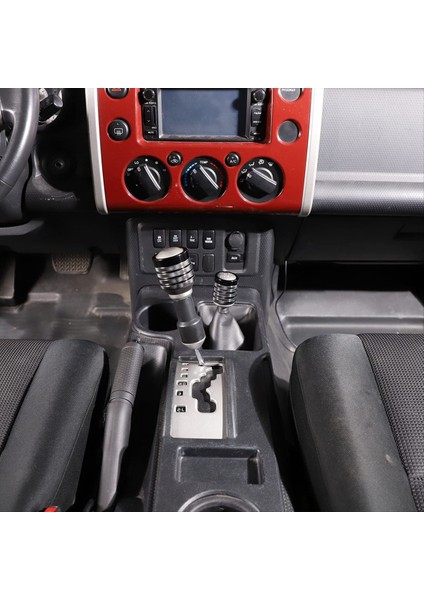 Toyota Fj Cruiser Için 2007-2021 Dişli Kafa Vites Knob Kapak Trim Dekorasyon Aksesuarları Alüminyum Alaşım - Siyah (Yurt Dışından) fırsatları