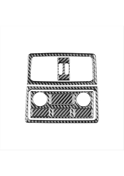 Bmw 5 Serisi E60 2004-2007 Karbon Fiber Araç Arka Hava Çıkış Havalandırma Kapak Paneli Döşeme Etiketi Iç Aksesuarlar (Yurt Dışından)