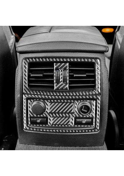 Bmw 5 Serisi E60 2004-2007 Karbon Fiber Araç Arka Hava Çıkış Havalandırma Kapak Paneli Döşeme Etiketi Iç Aksesuarlar (Yurt Dışından) fırsatları