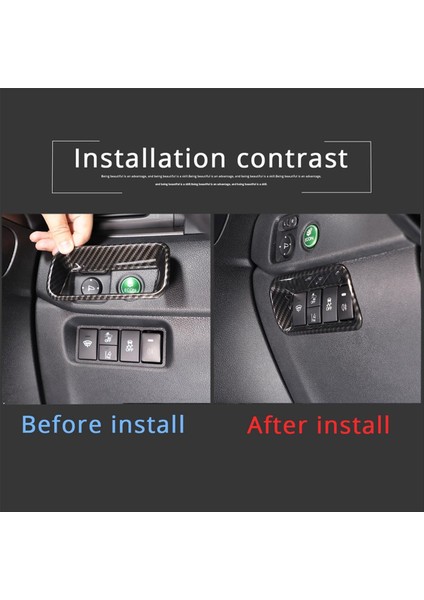 Honda Pilot Için 2016-2022 Ridgeline 2017-2023 Pasaport 2019-2023 Araba Sis Kafası Ayarlama Anahtarı Düğmesi Çerçevesi Döşeme (Yurt Dışından) modelleri