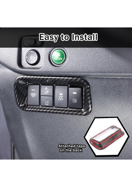 Honda Pilot Için 2016-2022 Ridgeline 2017-2023 Pasaport 2019-2023 Araba Sis Kafası Ayarlama Anahtarı Düğmesi Çerçevesi Döşeme (Yurt Dışından) fırsatları