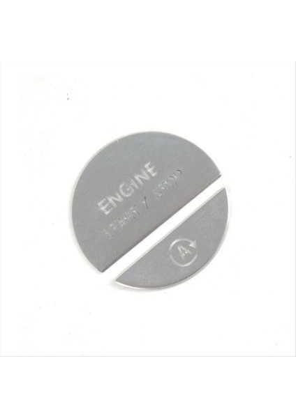 Araba Iç Motor Bir Başlangıç ​​durdur Anahtar Düğmesi Sıkıştırma Mercedes-Benz C E Glc-Class W206 W214 X254 2022-2024 Gümüş (Yurt Dışından)