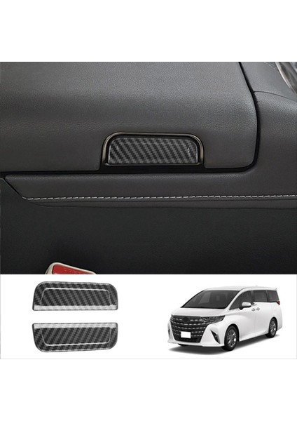 Toyota Alphard/vellfire Için 40 Serisi 2023+ Araç Ön Kolçak Kutusu Anahtarı Trim Yama Araç Iç Accessorie, B (Yurt Dışından) fiyatları
