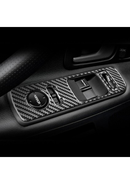 Honda S2000 2000-2009 Için Lhd Yumuşak Karbon Fiber Pencere Asansör Anahtarı Panel Kapak Döşeme Sticker Aksesuarları (Yurt Dışından) indirimleri