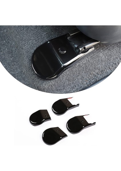Toyota Hilux Için 2015-2021 Anti-Dötleme Koltuğu Braket Sabitleme Cıvataları Kapak Trims Aksesuarları Siyah 4pcs (Yurt Dışından) modelleri