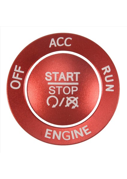 Motor Başlangıç ​​durdur Düğmesi Kapağı + Dodge Challenger Charger 2015-2020 (Kırmızı) Için Halka Trim Aksesuarları (Yurt Dışından) fiyatları