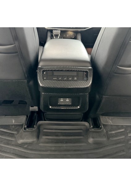 Nissan Pathfinder Için 2024 Abs Karbon Fiber Arka Hava Çıkış Çerçevesi Kapak Trim Aksesuarları (Yurt Dışından) fiyatları