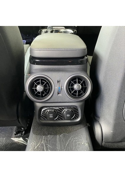 Kırmızı Arka Hava Çıkışı Koltuk Kol Dayama Kutusu Şarjı Tapa Dekoratif Kapak Iç Etiket Kia Stinger 2018-2023 (Yurt Dışından) fiyatları