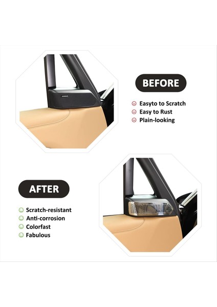 Land Rover Range Rover Vogue L460/SPORT 2023 Araba A-Pillar Ses Hoparlör Tweeter&#39;ları Kaplama Trim Aksesuarları, A (Yurt Dışından) indirimleri